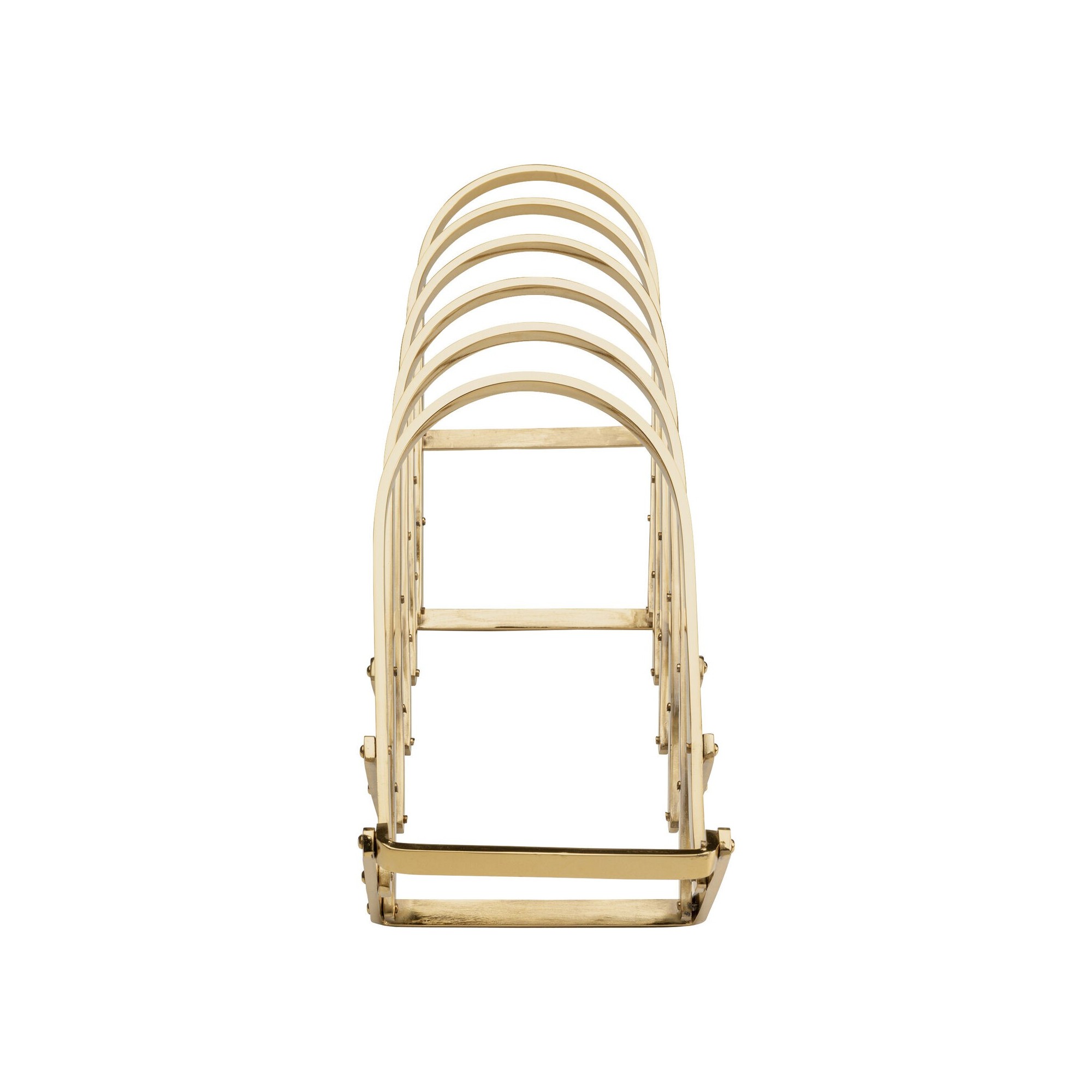 Porte Magazine Metal, Porte-Revues Porte-Disques, 9 Fentes Organisateur De Fichiers, Support De Rangement De Bureau Triangulaire Organisateur De