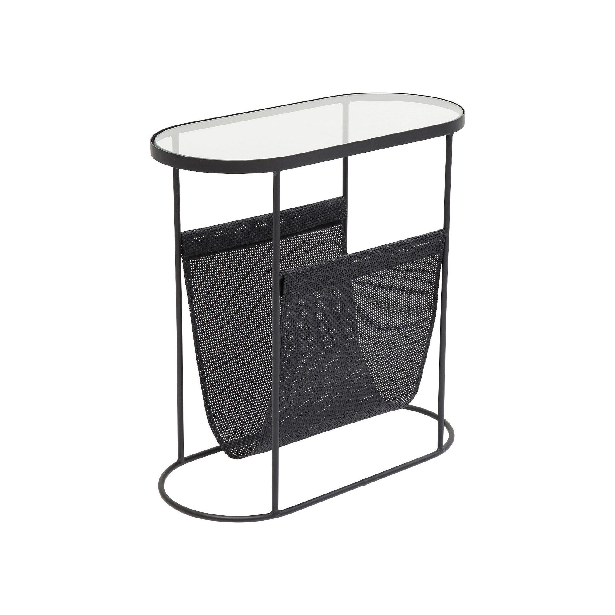 Table d'appoint Mélamine Gris charcoal