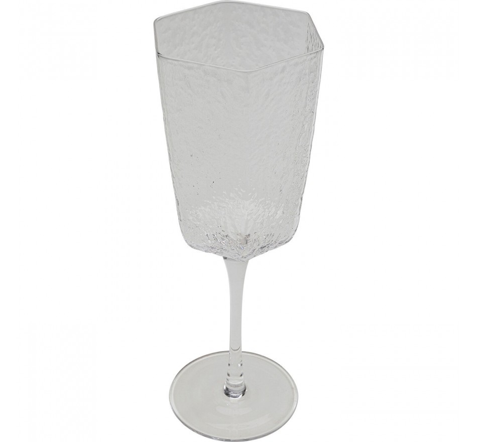 Verre à Vin Blanc Leonardo Poesia 450 Ml - Cristal Renforcé, Design 3D, Lave-vaisselle